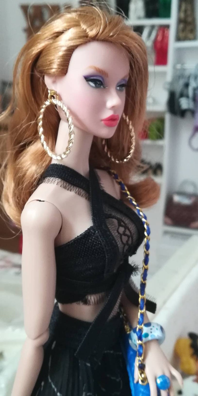 vintage Barbie nuface,fr,fr2 curve New fashion for poppy Parker momoko dynamite girl Luilui all other same size doll silkstone