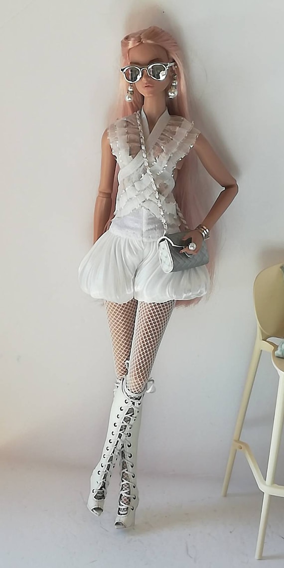 12 Inch Doll Summer Outfit, One-of-a-Kind Design