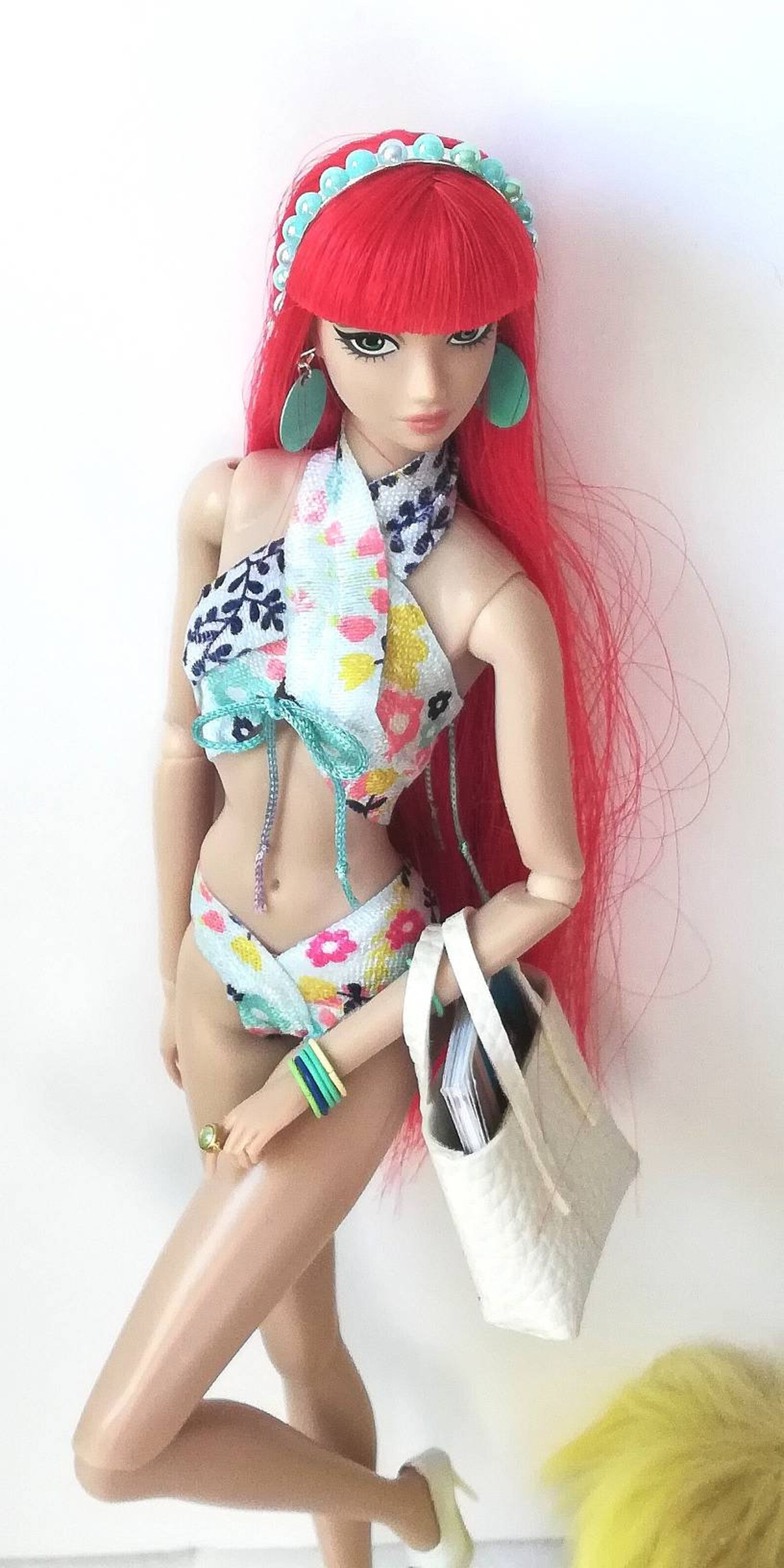 12 Inch Doll Bikini Set Fit All Same Size Dolls Barbies Etsy