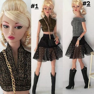 Poppy parker fashion outfit one size fit all same size doll