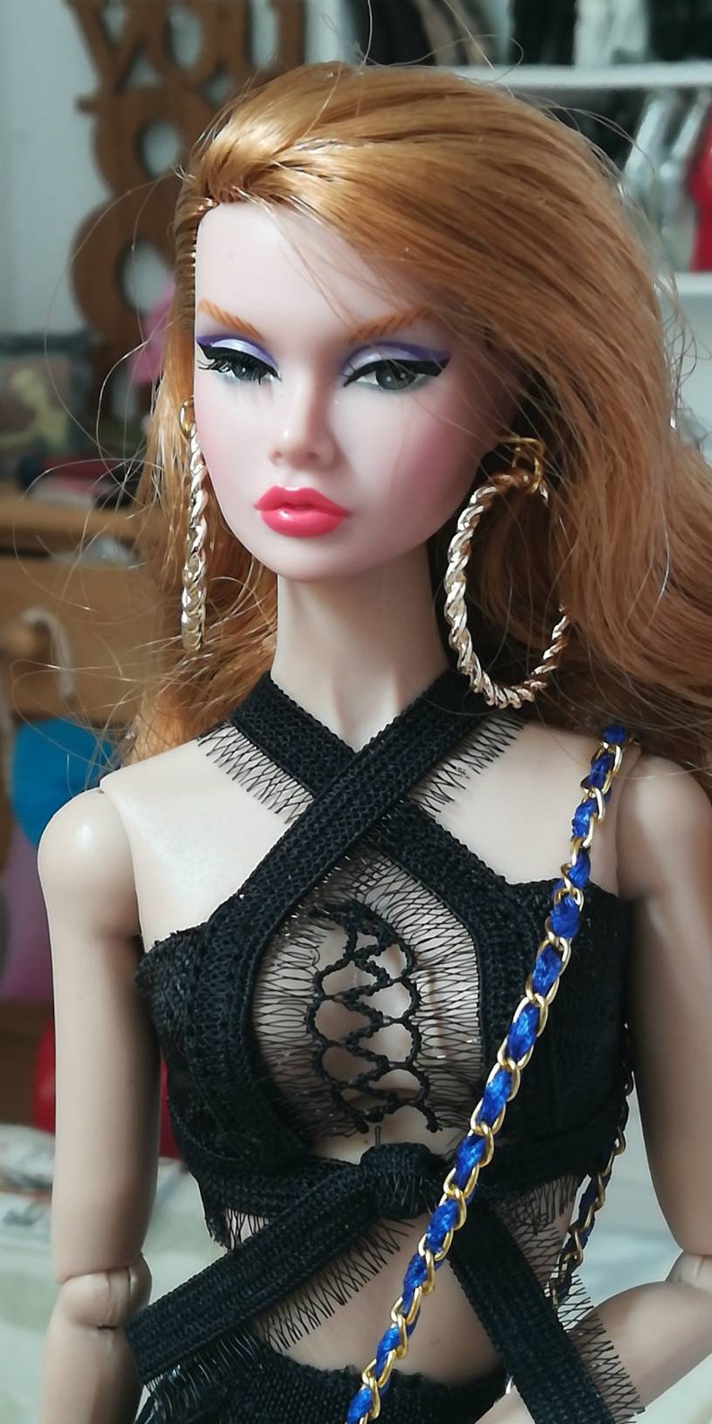 vintage Barbie nuface,fr,fr2 curve New fashion for poppy Parker momoko dynamite girl Luilui all other same size doll silkstone