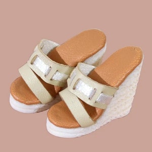 The perfect spadilas wedge Sandler's fit all 11,12 inch dolls Number #7
