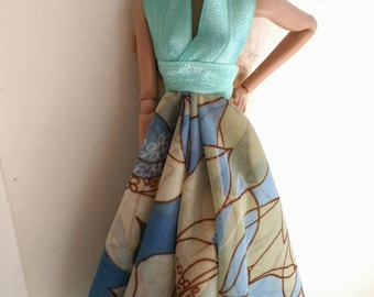 Handmade Doll Fashion Dress: 12 inch Doll Accessories