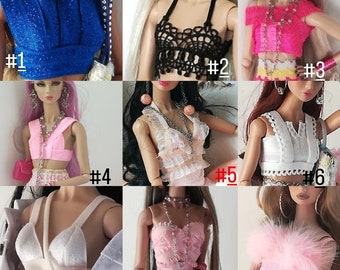 11,12 inch doll crop tops