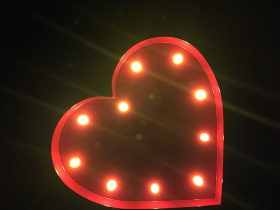 kids red night light