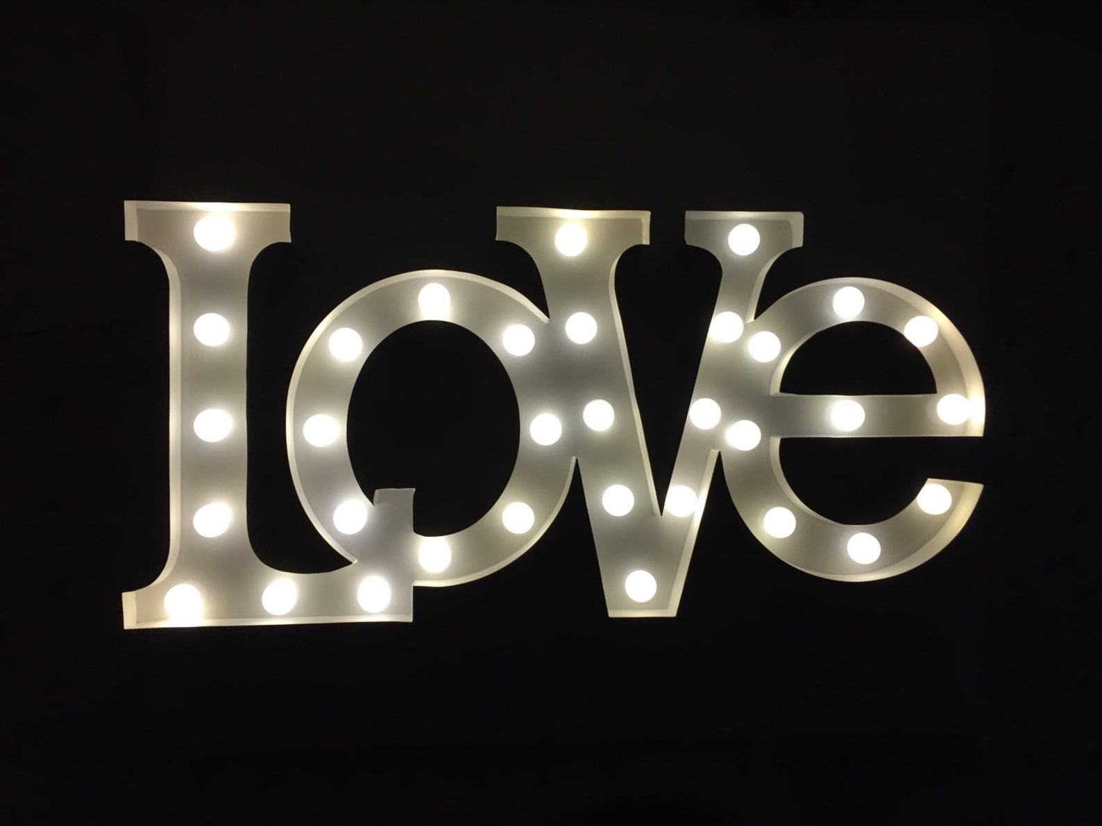 9 Light up Love Letter Marquee Light Marquee Sign Wedding Light Home