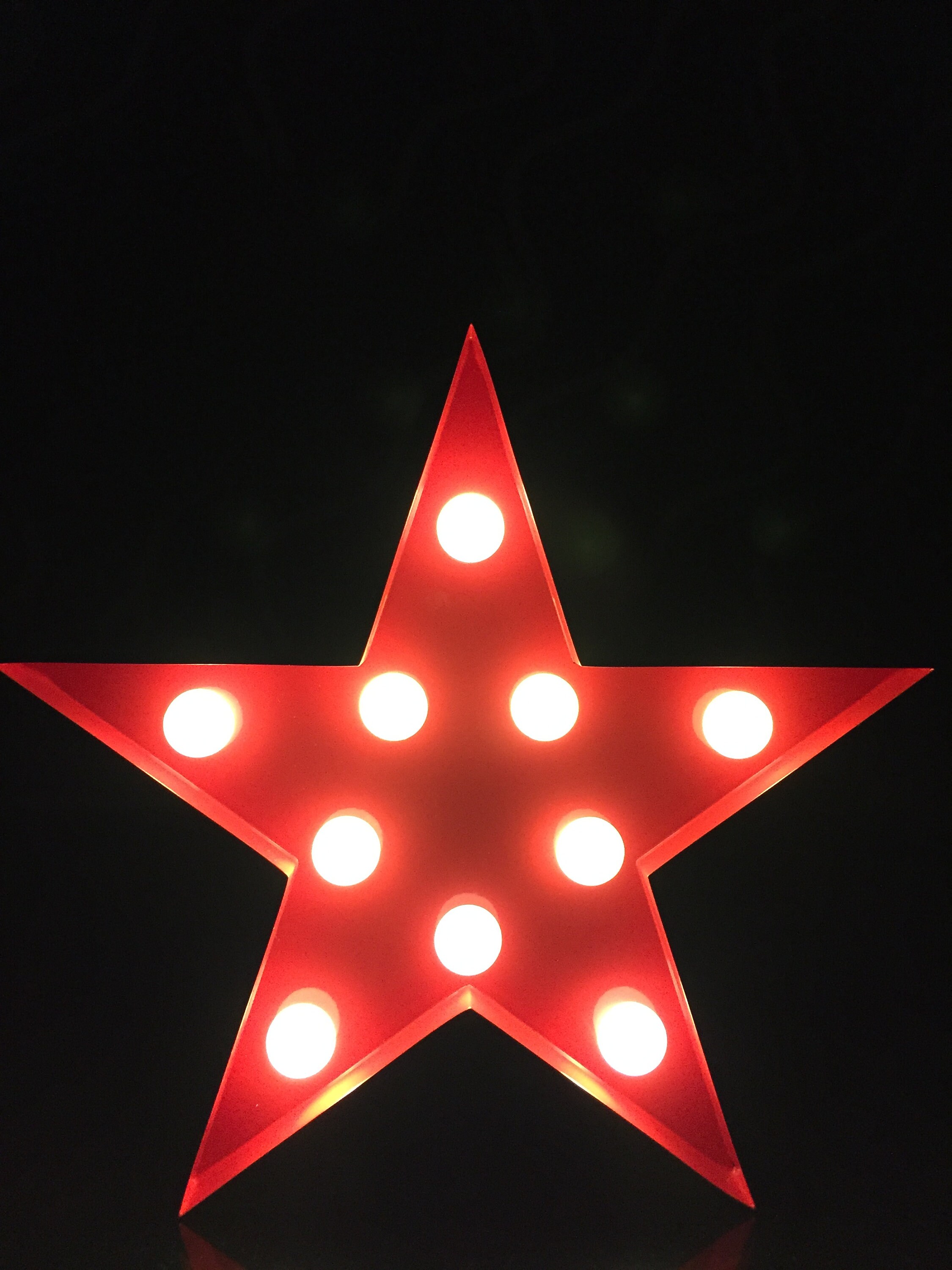 Etsy Christmas Marquee Light Room Light Powered - Decor Gift Marquee Red Novelty Light Battery Star up LED Star Night Vintage Sign