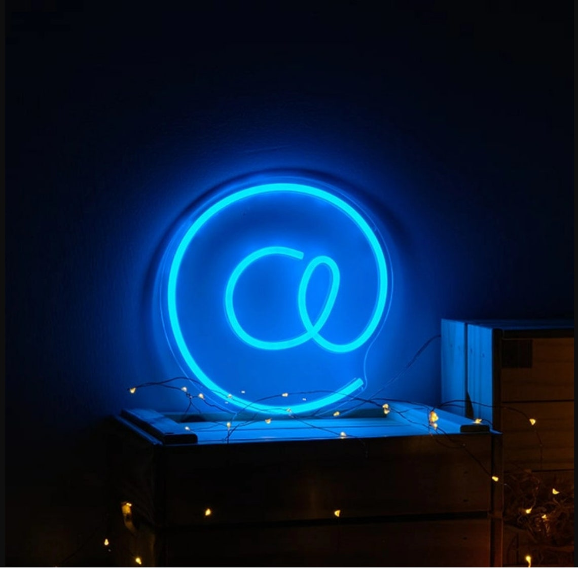 Mini Neon Sign With Acrylic Plate 5V USB Powered Custom Etsy