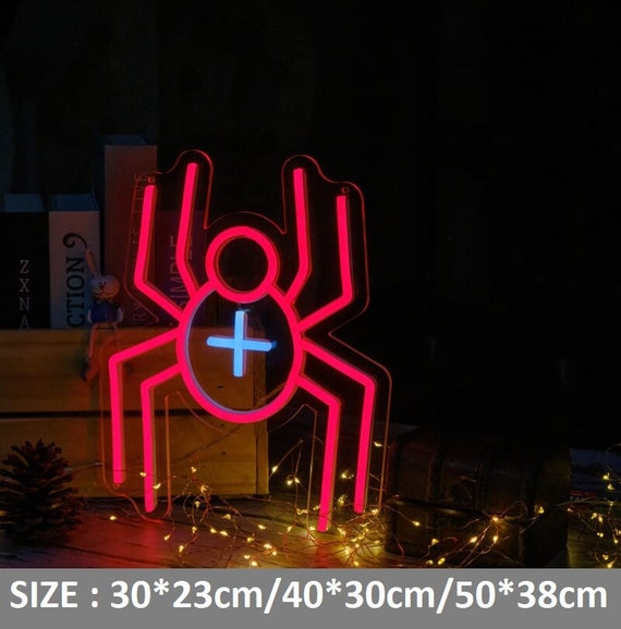 Confezione da 12 Ragni con Occhi Luminosi – Decorazioni Halloween Illuminati, Luci LED per Interni e Esterni, Festa e Atmosfera Spaventosa | Leroy Merlin