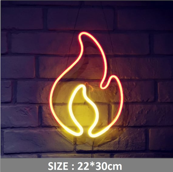 Fire 2024 neon light
