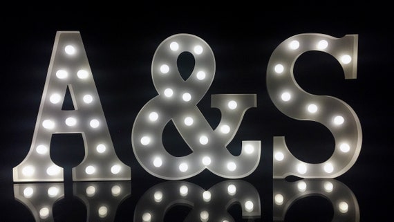 Battery operated on sale marquee lights