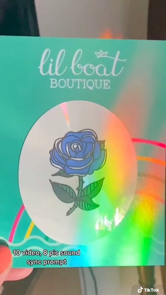 Blue Rose Rainbow Maker - Window Decal Sun Catcher – Lil Boat Boutique