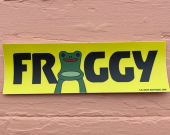 Froggy Chair 101 - Bumper Sticker