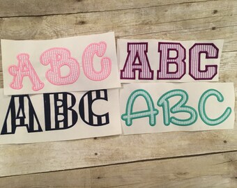 Applique Font Package Deal, Font Applique Package Deal, Embroidery Font Applique Package Deal
