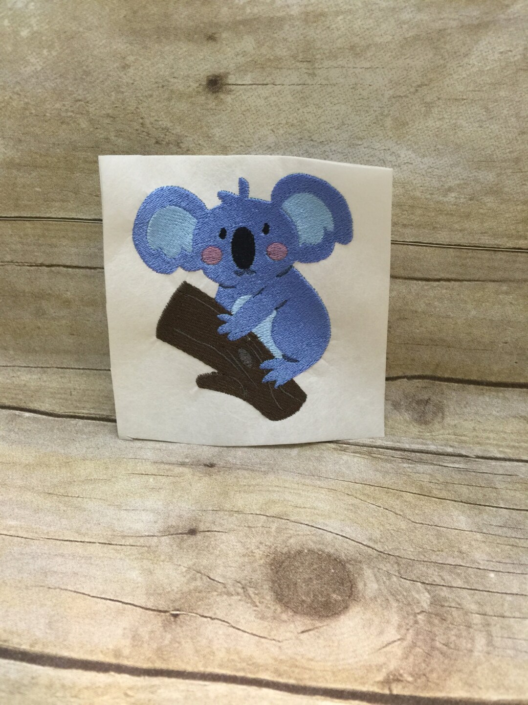 Koala Bear Embroidery Design, Kids Koala Bear Embroidery Design Etsy