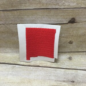 New Mexico Embroidery Design, New Mexico Embroidery Design Filled In