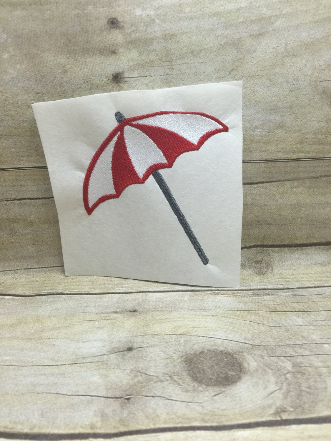 Umbrella Embroidery Design Beach Umbrella Embroidery Design - Etsy