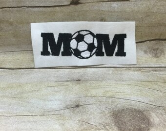 Soccer Mom Embroidery design, Soccer Embroidery Design