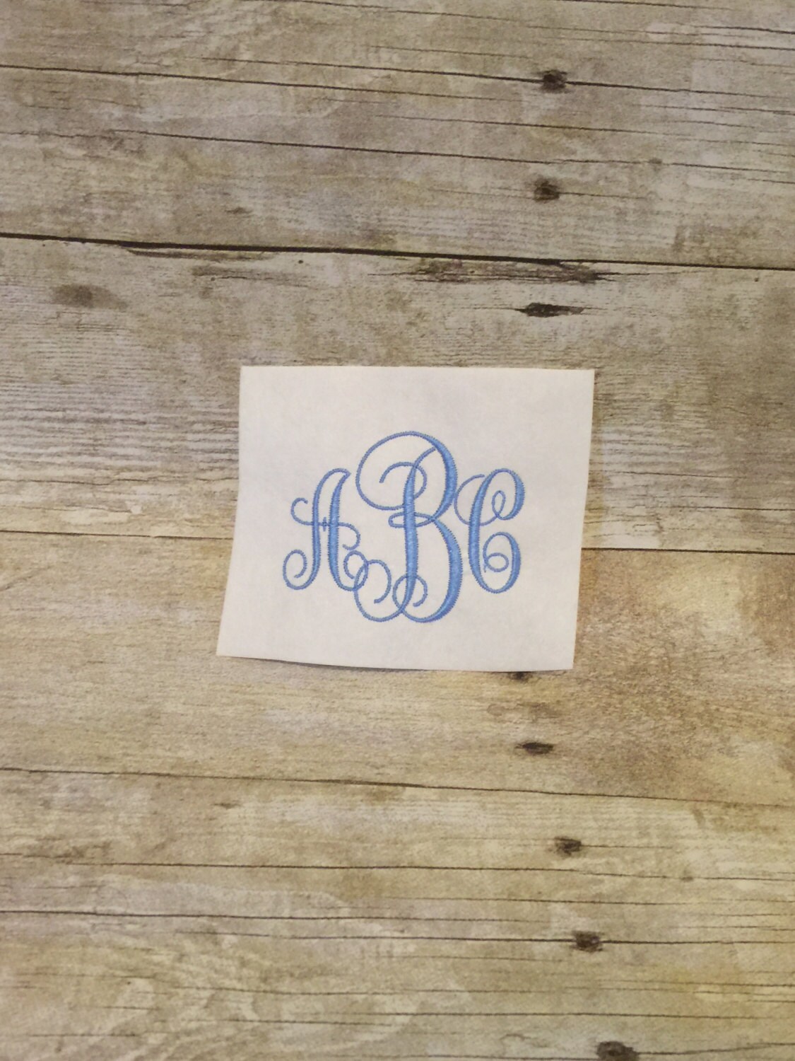 Intertwined Embroidery Font, Intertwined Monogram Font