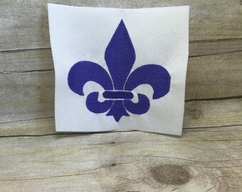 Fleur De Lis Embroidery Design