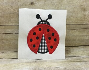 Ladybug Applique, Ladybug Embroidery Design Applique