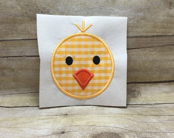 Chick Embroidery Applique, Chick Applique, Chick Embroidery Design