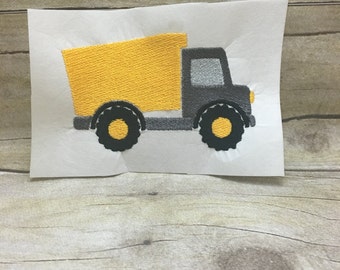 Dump Truck Embroidery Deisign, Truck Embroidery Design