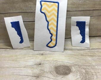 Delaware Embroidery Design Applique, Delaware Embroidery Package Deal