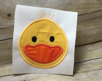 Duck Applique, Duck Embroidery Applique, Duck Embroidery Design