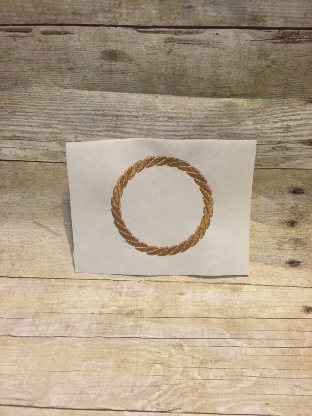 Rope Frame Embroidery Design, Embroidery Frame Applique - Etsy