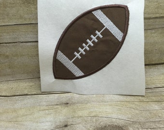 Football Applique, Football Applique Embroidery Design