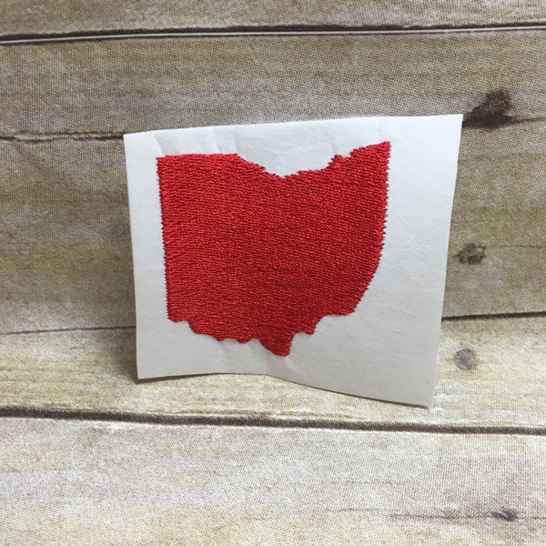 Ohio Embroidery Design - Etsy