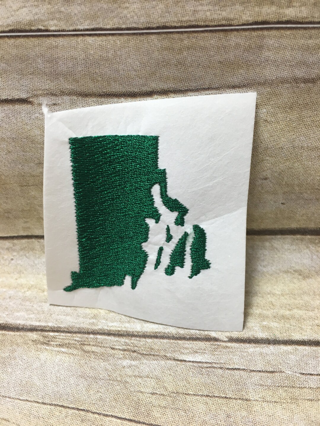 Rhode Island Embroidery Design, Rhode Island Embroidery Design Filled In Etsy