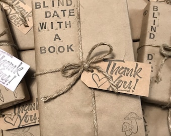Blind Date With A Book Package | Mystery Book | Surprise Book | Book Lover, Gift for Readers, Literature