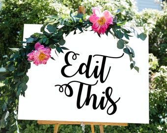 Download Easel Mockup Welcome Sign Mockup Wedding Mockup Floral Mockup Custom Mockup Easel Welcome Sign Wedding Signs Poster Mockup Mockup Templates Download