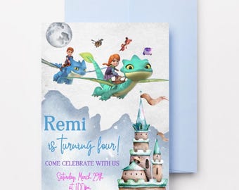 Rescue Riders Birthday Invitation