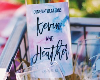 Custom Wine Labels | Wine Label | Engagement Ideas | Wine | Personalized Labels | Wedding Ideas | Engagement Party