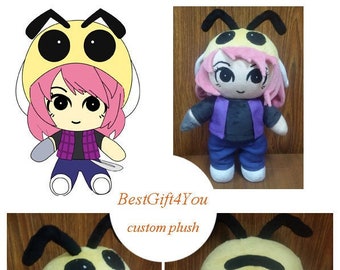 Stuffed Animal From Drawing Budsies Custom Plush From Etsy