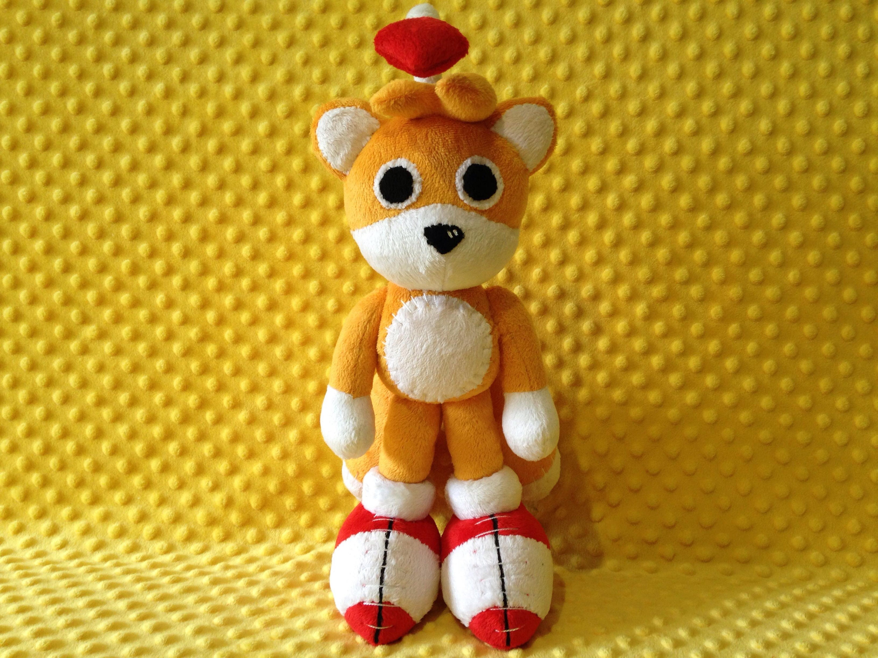 Custom Plush Just Like Tails Doll Plush Inspired Custom Tails 