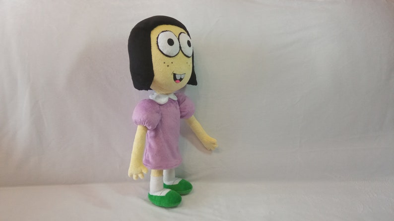 Custom plush Just Like Big City Greens Cricket Tilly inspired funmade plush, handmade to order from the drawing, 40 cm. Not for Christmas image 6