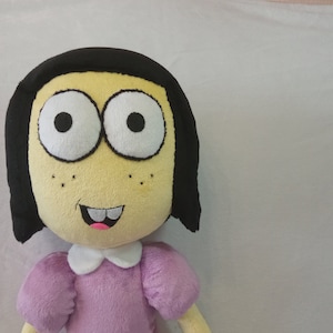 Custom plush Just Like Big City Greens Cricket Tilly inspired funmade plush, handmade to order from the drawing, 40 cm. Not for Christmas image 5