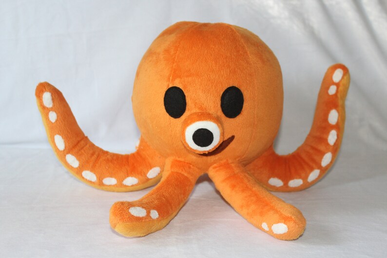 octopus emoji plush