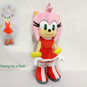 Custom Plush Just Like Tails Doll Plush Inspired Custom Tails 