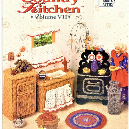 Barbie Furniture Victorian Bedroom Crochet Pattern PDF Fashion Etsy