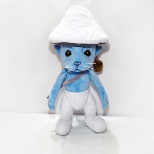 Custom Plush Just Like Smurf Cat From Shaylushay Inspired, Funmade ...