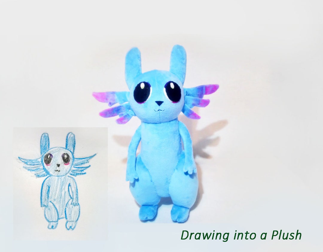 Custom Plush Just Like Rivulet From Rain World Inspired, Funmade ...