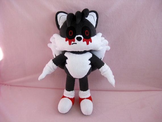Custom Plush Just Like Tails Doll Inspired Plush funmade , Handmade to  Order From the Drawing. Not for Christmas 