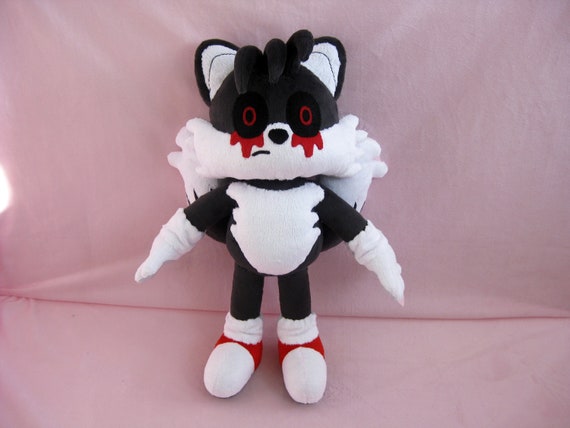 Custom Plush Just Like Tails doll inspired plush (funmade) , handmade to  order from the drawing. Not for Christmas