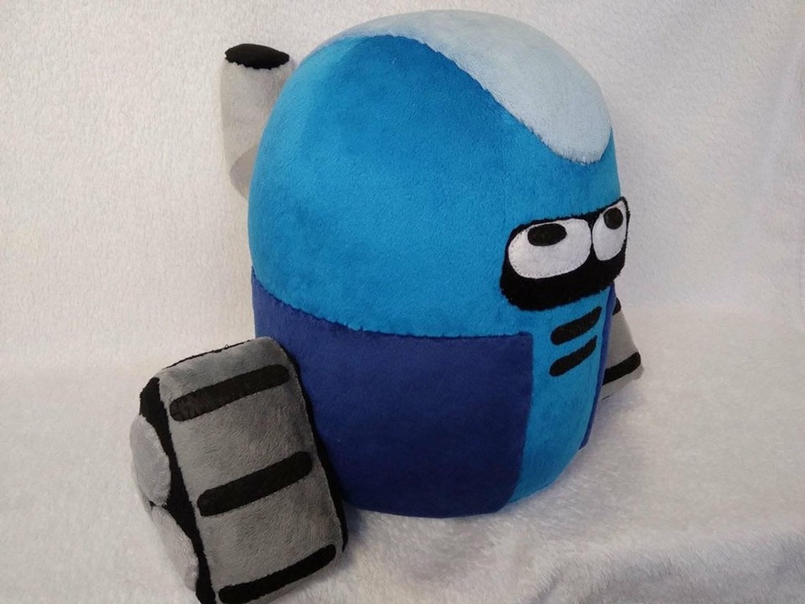 Toy made from drawing. Robot plush Inspired by Jethro Etsy