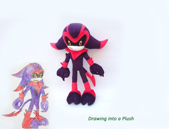 Custom Plush Just Like Sonic Exe Cyklop Sonic Plush Inspired